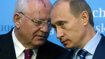 Mihail Gorbaciov îl îndeamnă pe Vladimir Putin să plece de la putere 