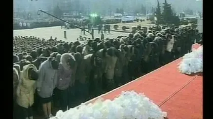 Coreea de Nord se pregăteşte pentru înmormântarea lui Kim Jong-Il VIDEO