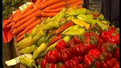 Doar un sfert din legume şi fructe sunt de import, potrivit Ministerului Agriculturii
