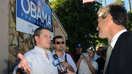 Matt Damon: Barack Obama a eşuat în rolul de conducător