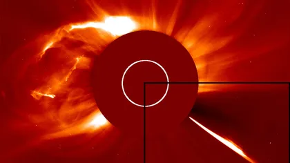 O cometă recent descoperită va fi devorată de Soare. Urmăriţi evenimentul pe computer