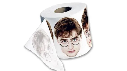 Figura lui Harry Potter a ajuns pe hârtie igienică, în Thailanda