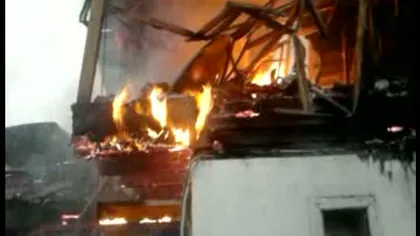 Incendiu devastator la o asociaţie creştină din Prahova