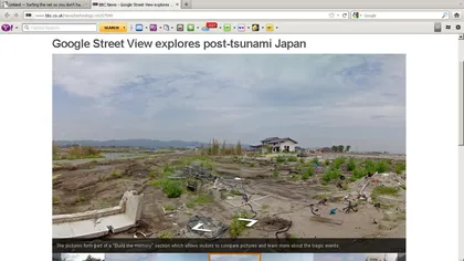 Japonia, la opt luni după tsunami. Noi imagini oferite de Google Street View FOTO