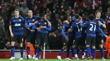 Manchester United a învins-o pe Arsenal în marele derby din Anglia