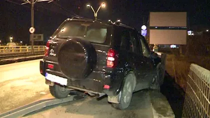 Accident pe podul Ciurel din Capitală