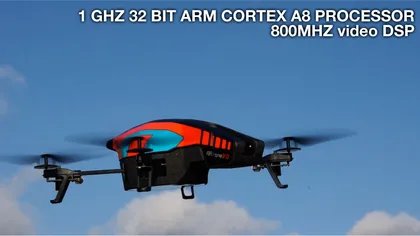 AR Drone 2.0, elicopterul care filmează,  ajunge şi el la CES 2012 GALERIE FOTO