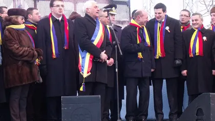 Băsescu se fereşte de mulţime. De Ziua Unirii, preşedintele a dat doar un mesaj