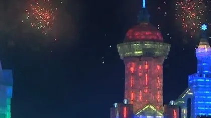 Spectaculos: Festivalul gheţii în China VIDEO