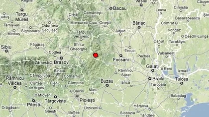Un nou cutremur cu magnitudinea de 3 grade pe scara Richter, în zona Vrancea