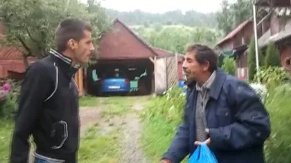 Un hoţ din Maramureş, snopit în bătaie de păgubit VIDEO