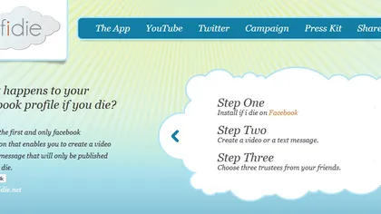 O nouă aplicaţie pe Facebook permite utilizatorilor să posteze un ultim mesaj, după moarte