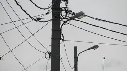 71 de localităţi din Ilfov şi Giurgiu au rămas fără energie electrică, din cauza ninsorii