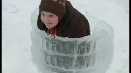 Rusia: Competiţie a sculpturilor în gheaţă VIDEO