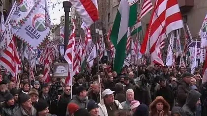 Proteste şi la Budapesta. Ungaria vrea afară din UE VIDEO