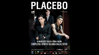Placebo vin pentru a treia oară la Bucureşti, pe 6 august