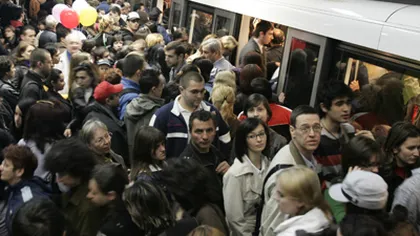 Record la metrou: Peste 660.000 de călători în ziua de luni
