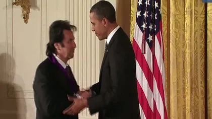 Al Pacino a primit Medalia Naţională pentru Artă 2011