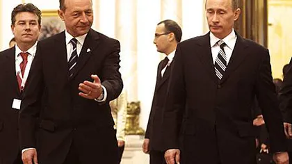 Comentariu Reuters: Traian Băsescu pariază pe planul lui Vladimir Putin