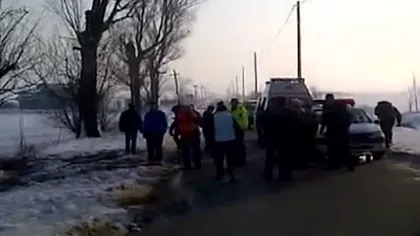 Bătaie în trafic la Giurgiu, oprită cu focuri de armă VIDEO
