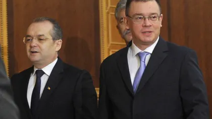 Boc i-a lăsat bani în vistierie lui Ungureanu