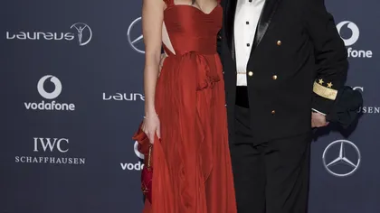 Brigitte Sfăt şi Ilie Năstase la Laureus World Sports Awards FOTO GALERIE