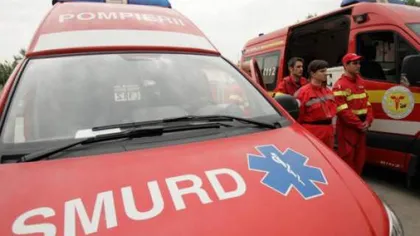 Patru oameni au ajuns la spital în urma unui grav accident pe DN 7