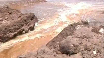 Inundaţii devastatoare în deşertul Atacama din Chile VIDEO