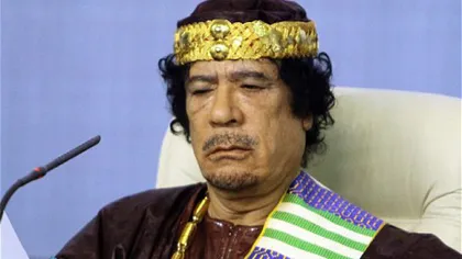 Verigheta şi cămaşa lui Muammar Gaddafi, scoase la vânzare