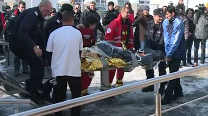 Victimele din explozia de la Sighet, vizitate de rude la Spitalul de Arşi VIDEO