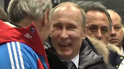 Vladimir Putin s-a dat cu bobul VIDEO