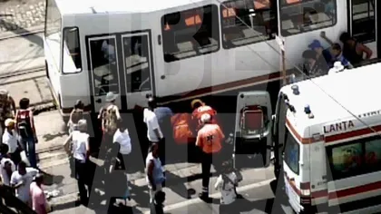 Accident tragic în Capitală: Un bărbat a ajuns sub roţile tramvaiului