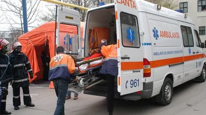 Şase persoane rănite într-un accident pe DN1, la Cluj