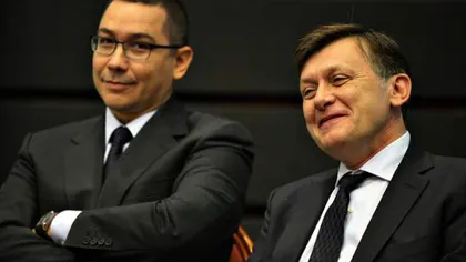 Ponta îi dă dreptate lui Antonescu: Interdicţia de colaborare a USL nu va fi introdusă în statut