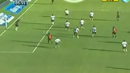Strigător la cer. Cel mai controversat gol al sezonului, în Argentina VIDEO