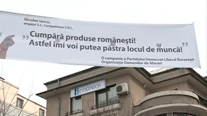 PDL şi-a scos bannerele la atac şi ne cere să mâncăm româneşte VIDEO