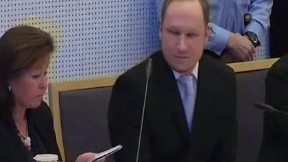 Anders Breivik, inculpat oficial pentru terorism şi omucideri voluntare