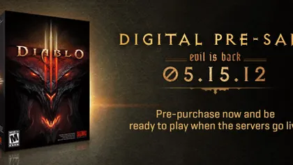 Din 15 mai, forţele răului ies din nou la suprafaţă: se lansează Diablo III