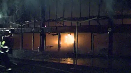 Clubul Floreasca a ars într-un incendiu puternic VIDEO