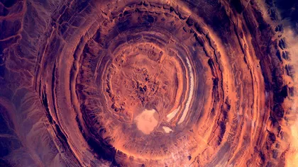 O structură geologică misterioasă, văzută în Africa din spaţiu FOTO