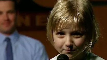 Un reporter, umilit de o fetiţă de 6 ani la un concurs VIDEO