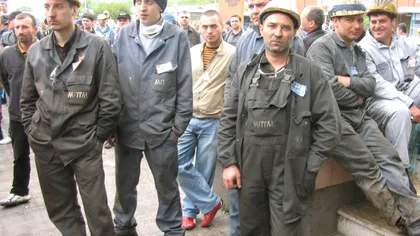 Liderii minerilor au venit la Bucureşti pentru negocieri cu Guvernul