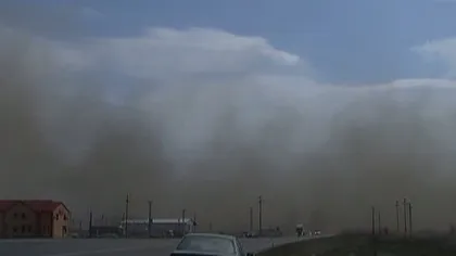 Două cartiere din Craiova au fost acoperite de un nor de cenuşă