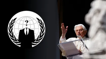 Anonymous loveşte din nou Vaticanul. Vezi mesajul hackerilor