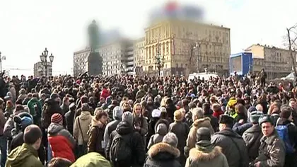 Proteste anti-Putin la Moscova