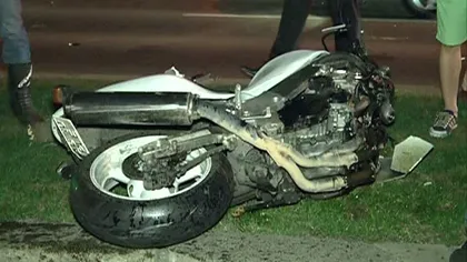Motociclist în comă, în urma unui accident pe Kiseleff VIDEO