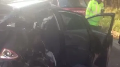 Trafic blocat în Argeş în urma unui accident. Două persoane şi-au pierdut viaţa VIDEO