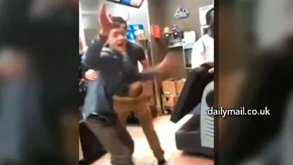 100 de oameni au atacat un restaurant McDonald's din Marea Britanie VIDEO