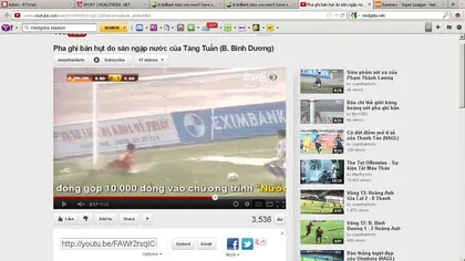 Spectacol comic în Vietnam. Ratarea lunii, din trei metri VIDEO