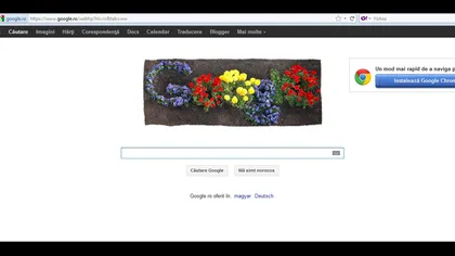 Google înfloreşte de Ziua Pământului